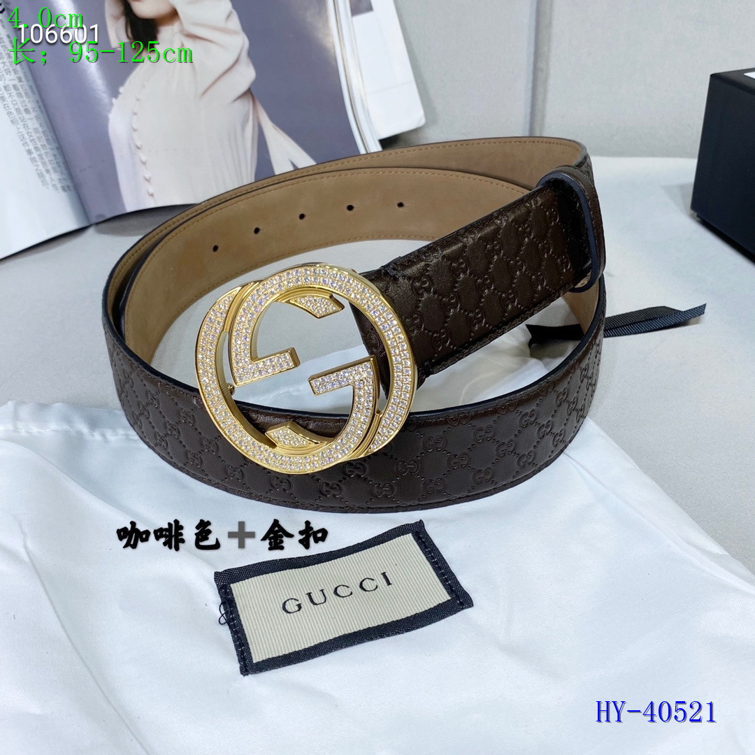 Gucci Belts 4.0CM Width 167